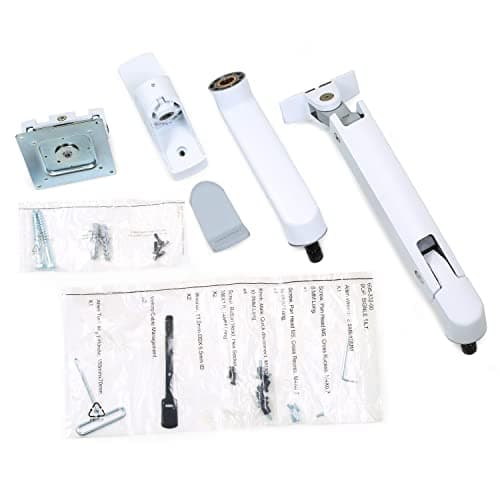 Ergotron – HX Single Ultrawide Monitor Arm, VESA Wall Mount – for Monitors Up to 49 Inches, 20 to 42 lbs, Less Than 8 Inch Display Depth – Standard Pivot, White 7