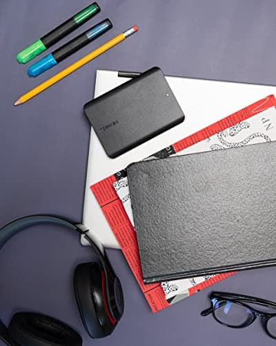 Toshiba Canvio Basics 1TB Portable External Hard Drive USB 3.0, Black - HDTB510XK3AA 7