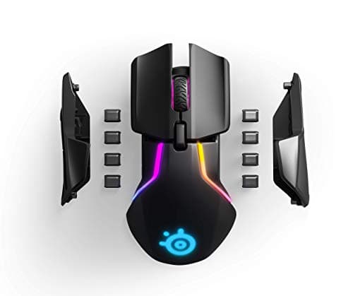 SteelSeries Rival 650 Quantum Wireless Gaming Mouse - Rapid Charging, 12,000 Cpi Dual Sensor, 256 Weight Configs, 8 Zone RGB Lighting 6