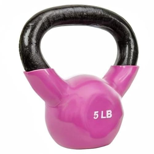 Sunny Health & Fitness Sunny Vinyl Coated Kettlebell (5-Pound) 10