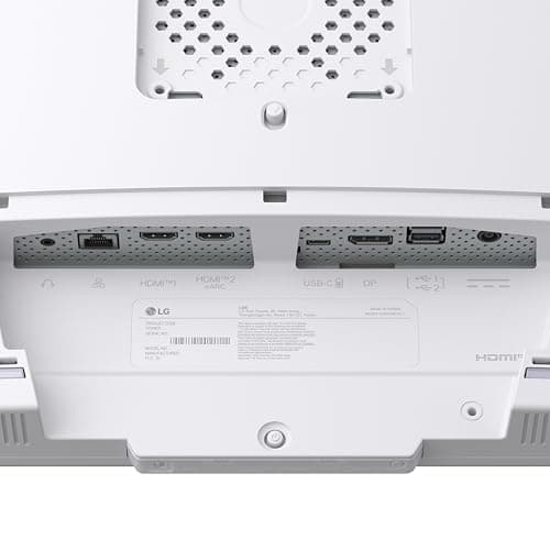 LG 32G810SA-W 32-inch Ultragear 4K UHD (3840 x 2160) IPS Gaming Monitor, 144Hz, 1ms, NVIDIA G-Sync Compatible, AMD FreeSync Premium, VESA DisplayHDR 400, HDMI, DisplayPort, USB Type-C, White 6