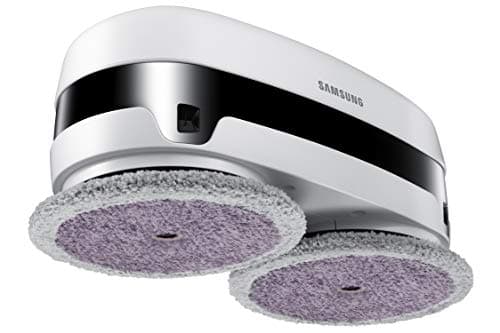 SAMSUNG Jetbot Mop, Cordless Robot Floor Cleaner, Wet Cleaning w/ Dual Spinning Pads, Smart Sensor to Clean Tile, Vinyl, Laminate, Hardwood Floors, Long Battery Life, VR20T6001MW, White 11