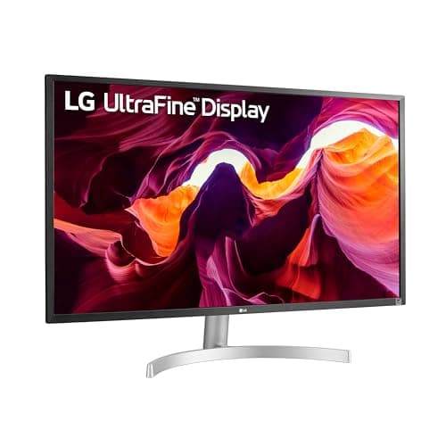LG 27UL500-W 27-inch 4K UHD (3840 x 2160) Ultrafine Computer Monitor, IPS, AMD FreeSync, HDR10, HDMI, DisplayPort, Black Stabilizer, White 10