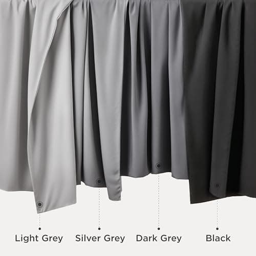 Bedsure King Size Pillow Cases Set of 2, Cooling Pillow Cases King, Rayon Derived from Bamboo Dark Grey Pillowcases, Breathable & Silky Soft Bedding Pillow Covers with Envelope Closure, 20x36 Inches 8