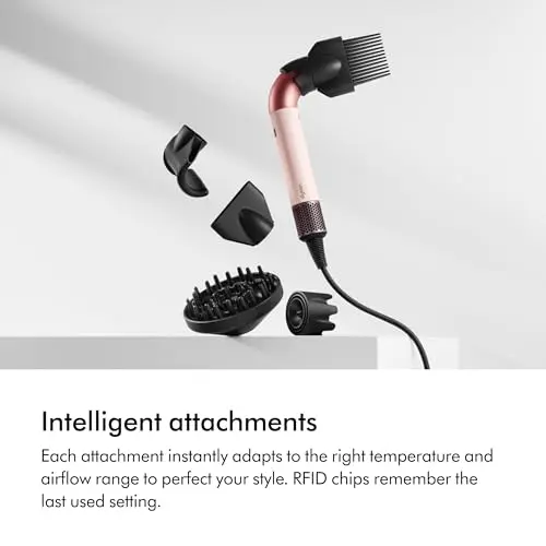 Dyson Supersonic r™ Hair Dryer in Ceramic Pink and Rose Gold 8