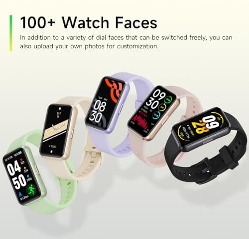 USMECBL Fitness Trackers,Blood Oxygen Heart Rate Sleep Monitor,Smart Band 24/7 Health Monitoring,Calorie Pedometer Steps Counter Activity watchs/Notifications for iOS/Android 6