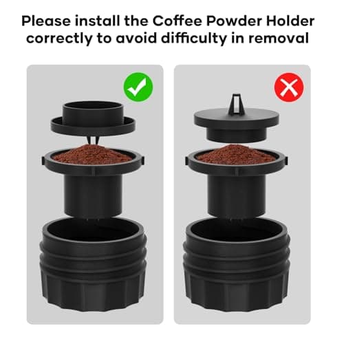Portable Battery Coffee Maker Espresso Machine, 20 Bar Nano Car Coffee Mini Espresso Machines Self-Heating Electric Espresso Maker, USB-C 3-in-1 Ground Coffee & NS Capsule Pod RV Hiking Camping 9
