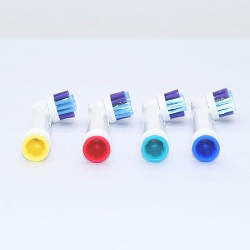 Replacement Toothbrush Heads for Oral-B, 4 Pack Replacement Heads Compatible with Oral B Braun Electric Toothbrush, 1 Count (Pack of 4) 7
