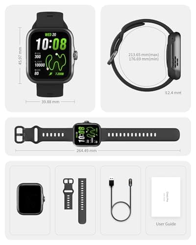 Choiz Smart Watches with GPS for Men Women(Answer/Make Call) 1.78'' AMOLED Running Watch with 24/7 Heart Rate SpO2 Sleep Monitor, Fitness Tracker smartwatch for iOS iPhone Samsung Android Phones 7