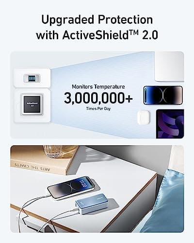 Anker Power Bank, Power IQ 3.0 Portable Charger with PD 30W Max Output (PowerCore 30W), 10,000mAh Battery Pack for iPhone 15/15 Plus/15 Pro/15 Pro Max, MacBook, Dell, Microsoft Surface, and More 6