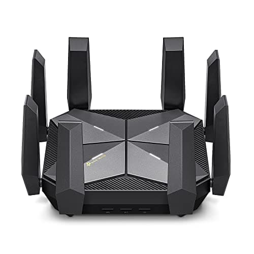 TP-Link AXE16000 Quad-Band WiFi 6E Router (Archer AXE300) - Dual 10Gb Ports Wireless Internet Gaming Router, Supports VPN Client, 2.5G WAN/LAN + 4 x Gigabit LAN Ports