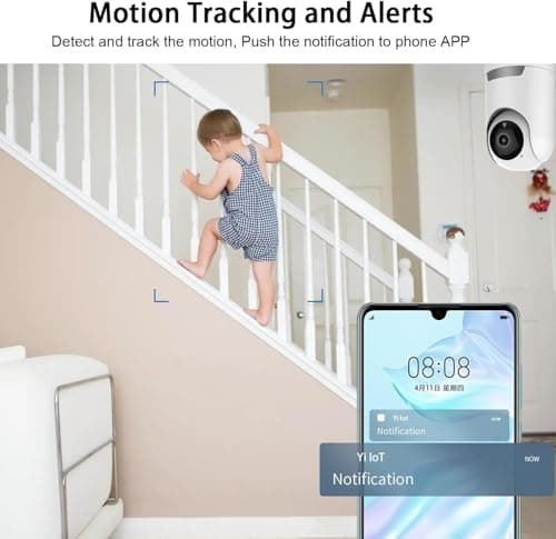 Wireless WiFi Security Camera Hdde Home Indoor Outdoor Cameras 1080P Car Camaras 2025 New Smart Home Camara Baby for House Office Outdoor Cams Mobile APP Remote Tiny Pet Dog Cam No Need Wifi Camera 5