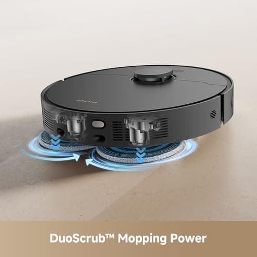 DREAME L40s Ultra CE Robot Vacuum and Mop Combo with Self-Emptying Dock, 13,000Pa Suction, Mop Self-Cleaning and Auto-Raising, Ultrasonic Carpet Sensing, Ideal for Pet Hair, Carpet and Hard Floors 5
