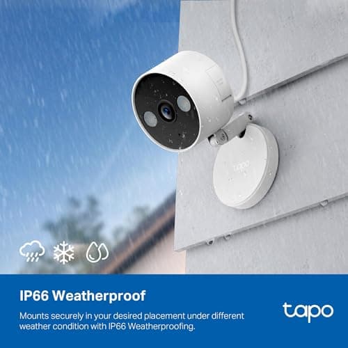 Tapo 2K+ Indoor/Outdoor Wired Security Camera - 2024 PCMag Editors' Choice, Person/Pet/Vehicle Detection, Baby Monitoring, Color Night Vision, Subscription-Free Local Storage or Optional Cloud, C120 5