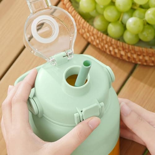 Electric Citrus Juicer 28 Oz, Gemet Bpa-Free Electric Citrus Juicer 17 OZ, Straw, Two Lids, Portable Blender for Smoothies, Shakes, Food, Multifunctional Large-Capacity Wireless Blender 6