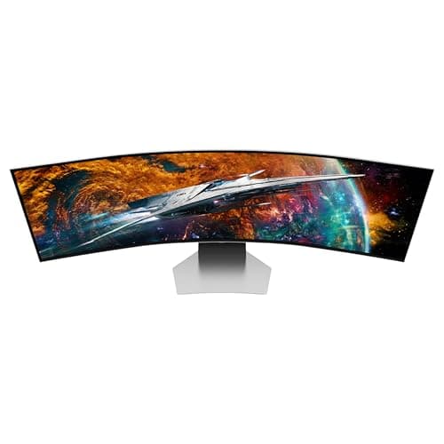 Samsung 49" Odyssey OLED G9 (G95SC) Curved Smart Gaming Monitor, QD-OLED, 240Hz, 0.03ms, FreeSync Premium Pro, G-Sync Compatible, Dual QHD, Neo Quantum Processor, LS49CG954SNXZA 24