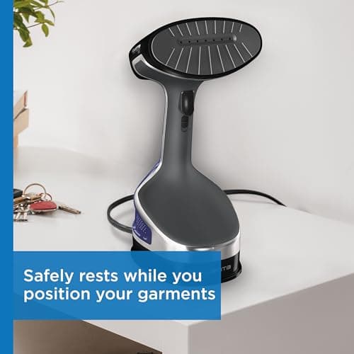 Rowenta Hand Steamer for Clothes, X-Cel Handheld Steamer, 25-Second Heat-Up, Powerful Steam, Long Cord, 1875W Clothes Steamer, Travel Must Have, DR8220 7