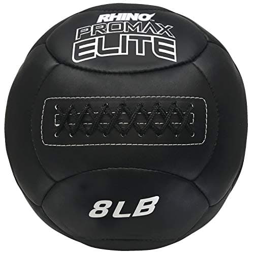 Champion Sports PRX8 Rhino Promax Elite Slam Balls, 8 lb, Soft Shell with Non-Slip Grip, Medicine Wall Exercise Ball for Weightlifting, Plyometrics, Cross Training, & Home Gym Fitness