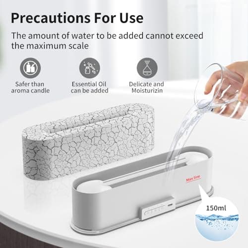 7-Color Volcano Flame Diffuser Fire Diffuser Humidifier Aromatherapy Essential Oil Diffuser Waterless-Off with Timing Function Perfect for SPA & Sleep 5