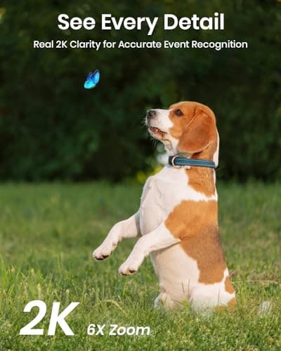 aosu Security Cameras Wireless Outdoor Home System, True 2K HD Night Vision, No Subscription, 240-Day Battery Life, 166° Wide View, Spotlight & Siren Alarm, Motion Alert, Support 2.4 & 5GHz WiFi 6