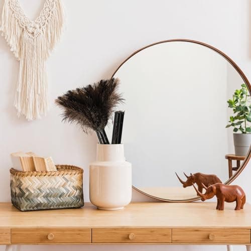 Goaste 2 Pack Ostrich Feather Duster, 15 Inch Fluffy Natural Feather Duster, Soft-Feather Mopping with Plastic Handle, Extensible Ostrich Feather Cleaning Supplies for Keyboard, Home, Car, Office 7