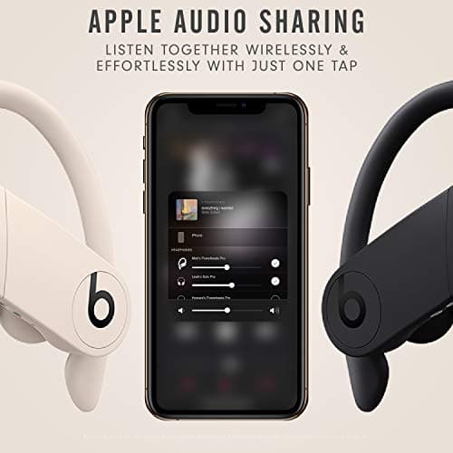 Beats Powerbeats Pro Wireless Earbuds - Apple H1 Headphone Chip, Class 1 Bluetooth Headphones, 9 Hours of Listening Time, Sweat Resistant, Built-in Microphone - Ivory 7