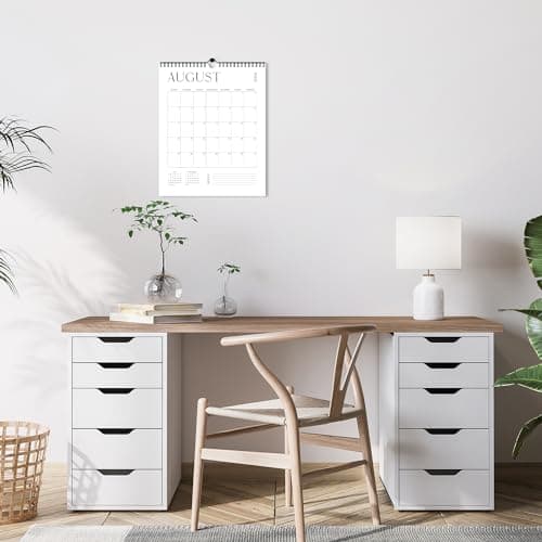 Beautiful 2025 Wall Calendar - Runs from June 2024 until December 2025 – 14.5"x11.5" 2024-2025 Office Wall Calendar for Easy Organizing 6
