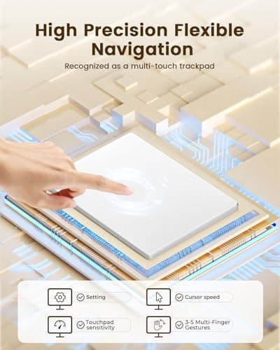 Seenda Slim USB Wired Mac Touchpad with Multi-Touch, Aluminum Glass Surface for MacBook Pro, Air, iMac 6