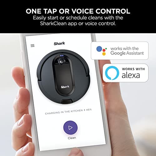 Shark EZ Robot Vacuum RV912S with Self-Empty Base, Bagless, WiFi - Dark Gray (Renewed) 5