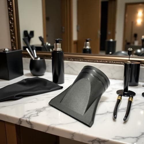 Black Hot Professional Salon Hairdressing Tool Hair Dryer Nozzle Wide Design Useful Convenient Design Styling Tools Hair Dryers Accessories 8