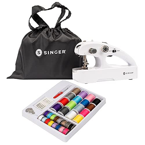 SINGER Stitch Quick + Portable Cordless Mending Machine Bundles (Two Thread Stitch Quick + & Bundle)