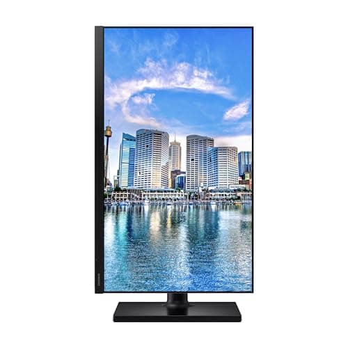 SAMSUNG FT45 Series 24-Inch FHD 1080p Computer Monitor, 75Hz, IPS Panel, HDMI, DisplayPort, USB Hub, Height Adjustable Stand, 3 Yr WRNTY (LF24T454FQNXGO),Black 7