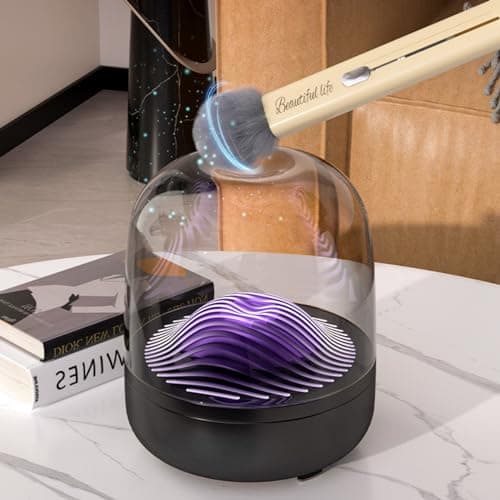 HOIRIX Feather Duster,2 in 1 Duster Brush with Detachable Head for Cleaning,Portable Mini Duster for Travel,Office,Car,Window,Furniture,Ceiling Fan (Pink, 1) 7