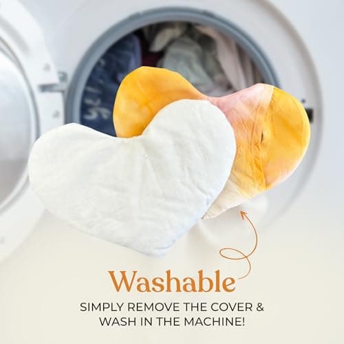 Heart Weighted Eye Mask for Sleeping - Lavender Eye Pillow, Migraine Relief, Meditation & Yoga 5