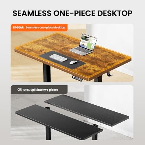 ErGear Electric Standing Desk with 6 Drawers 5