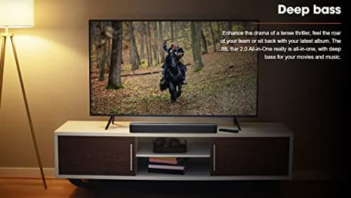 JBL BAR-2-0-ALL-IN-ONE-MK2 Compact 2ch Soundbar with Dolby Digital and an Austere 3S-4KHD2-2.5M III Series 4K HDMI 2.5m Cable (2022) 5