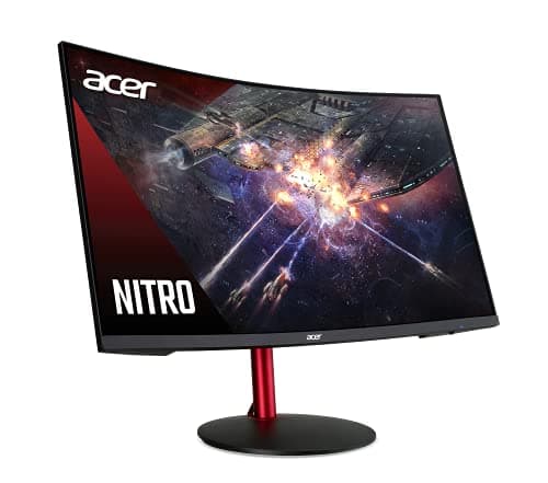 acer Nitro XZ322Q Pbmiiphx 31.5" 1500R Curved Zero-Frame Full HD (1920 x 1080) Gaming Monitor with AMD FreeSync Technology | 165Hz | 1ms VRB | DisplayHDR 400 (Display Port & 2 x HDMI Ports) 7