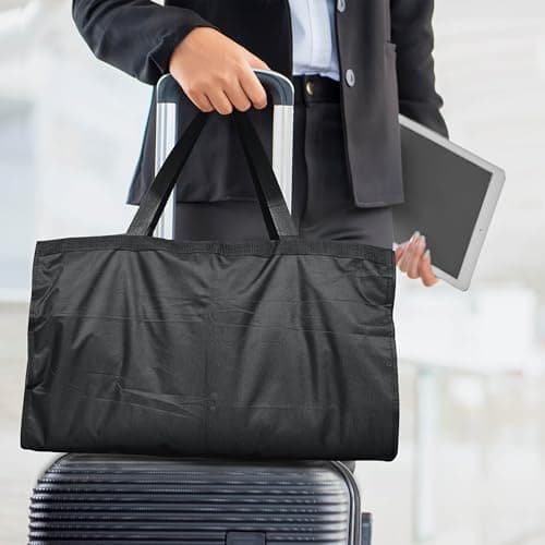 Travel Garment Bag with Zipper Pocket, Suit Bag for Suits, Dresses, Coats 7