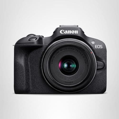 Canon EOS R100 Mirrorless Camera with 18-45mm and 55-210mm Lenses 9