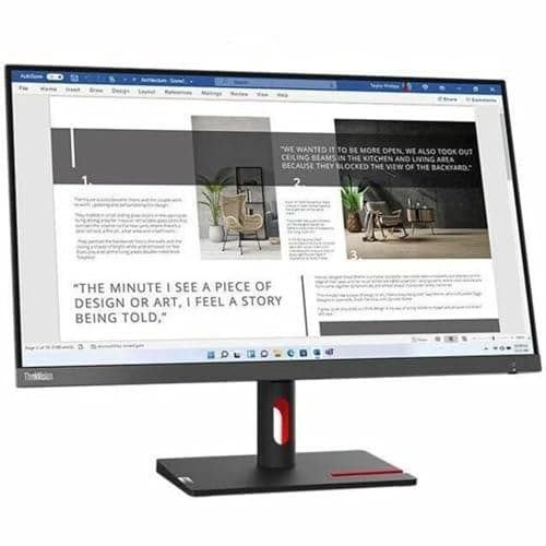 Lenovo ThinkVision S27i-30 27" Class Full HD LED Monitor - 16:9 - Storm Gray - 27" Viewable - in-Plane Switching (IPS) Technology - WLED Backlight - 1920 x 1080-16.7 Million Colors - 300 N