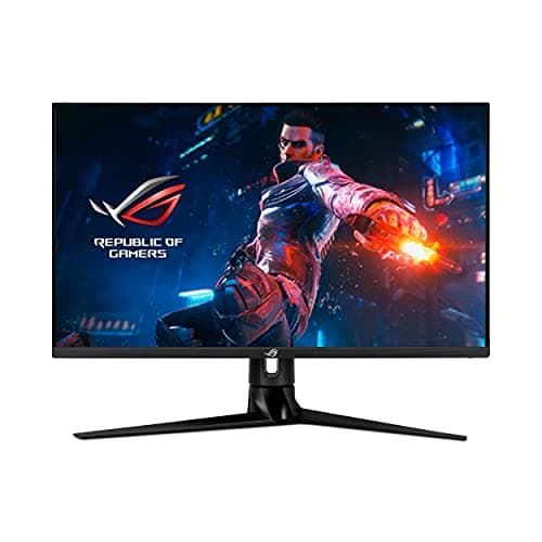 ASUS ROG Swift PG32UQ 32” 4K HDR 144Hz DSC HDMI 2.1 Gaming Monitor, UHD (3840 x 2160), IPS, 1ms, G-SYNC Compatible, Extreme Low Motion Blur Sync, Eye Care, DisplayPort, USB, DisplayHDR 600