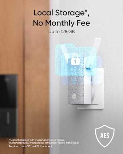 eufy Security Video Smart Lock S330, 3-in-1 Camera+Doorbell+Fingerprint Keyless Entry Door Lock, Smart Wi-Fi Deadbolt for Front Door, App Remote Control, SD Card Required, Chime Included 6