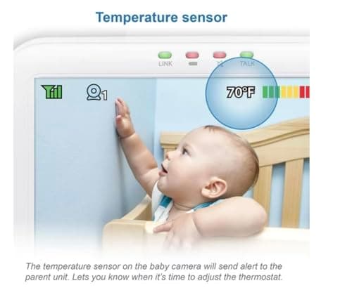 Vtech Pan & Tilt Video Baby Monitor VM5263 3