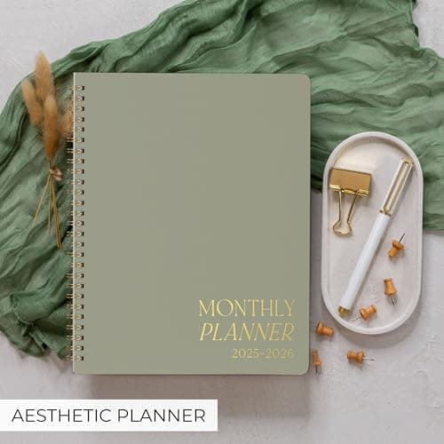 Beautiful 2026-2027 Monthly Planner and Calendar Book - To Do List Notebook That Easily Organizes Your Tasks to Boost Productivity - Runs From January 2026 Until December 2027 7