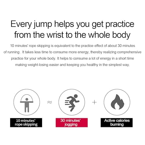 DEGOL Skipping Rope with Ball Bearings Rapid Speed Adjustable Jump Rope Cable and 6” Memory Foam Handles Ideal for Aerobic Exercise Like Speed Training, Extreme Jumping, Endurance Training and Gym 6