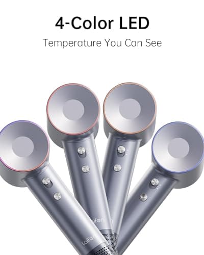 Laifen Swift Special Hair Dryer, High Speed 200M Ionic Blow Dryer with 110, 000 RPM Brushless Motor for Fast Drying, Low Noise, Hairdryer with Magnetic Nozzles 5