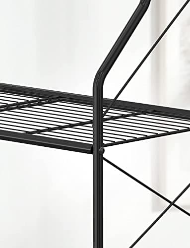 Bextcok 3 Tier Plant Stand,Tiered Plant Shelf for Multiple Plants,Metal Plant Shelf Stands,Multiple Flower Pot Display Rack,Iron Shelves Holder for Patio Garden Corner Indoor Outdoor 5