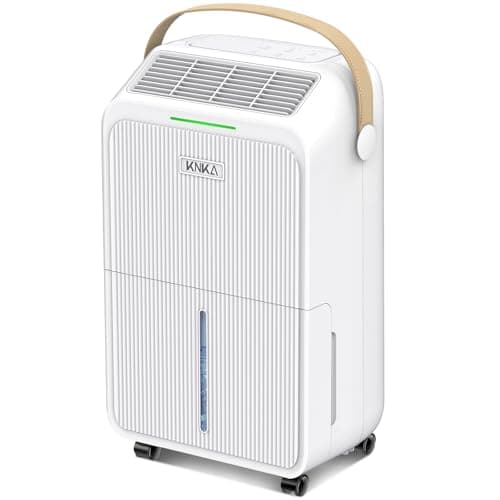 2400 Sq.Ft Dehumidifiers for Home with Drain Hose Max 30 Pints, Dehumidifier for Basement, Bedroom, Bathroom, Large Room, Three Modes, Intelligent Humidity Control, Dry Clothes