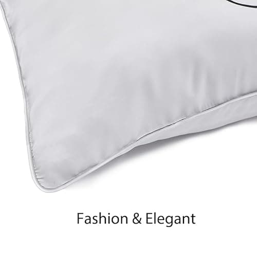 DasyFly 2PCS Mr and Mrs Pillow Cases,His and Hers Couples Pillowcases,Romantic Anniversary Engagement Christmas Wedding Gifts for The Couple,Bride Shower Gifts Ideas 10