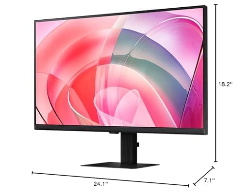 SAMSUNG 27-Inch ViewFinity S7 (S70D) Series 4K UHD High Resolution Monitor with HDR10, Multiple Ports, Easy Setup Stand, Advanced Eye Care, LS27D702EANXGO, 2024 14